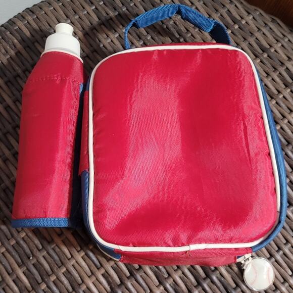 NWT Artic Zone Baseball Insulated Lunch Pack with Water Bottle School PVC Free - Picture 3 of 9